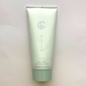 Avon Haiku Body Lotion.
